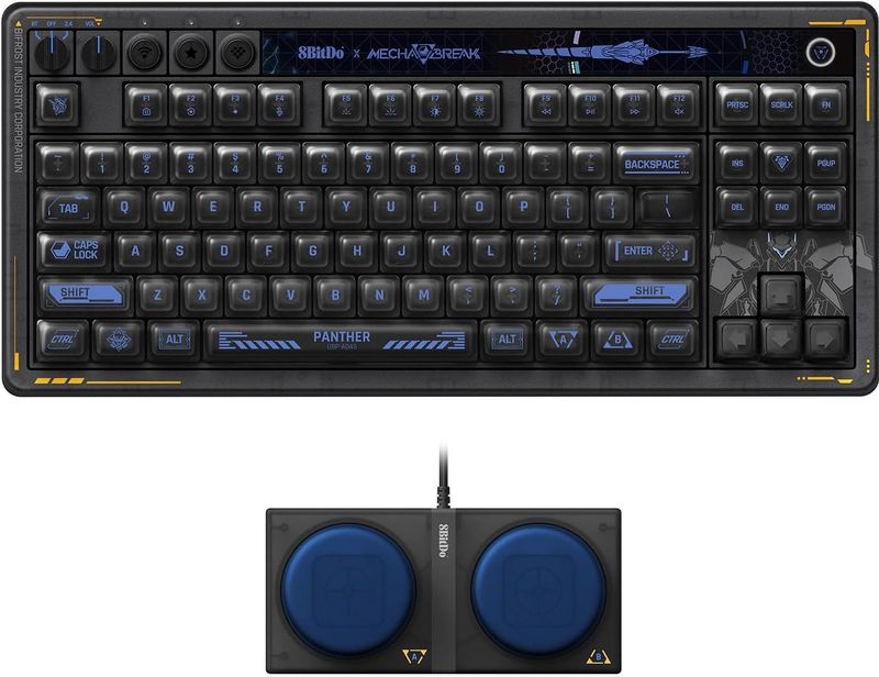 8BitDo Retro 87 - Mechanisch Toetsenbord - Mecha Break Edition