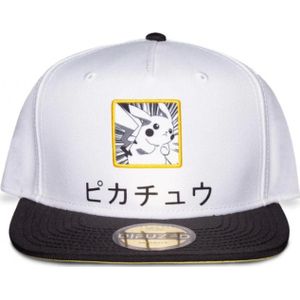 Pokémon - White Pikachu Snapback Cap