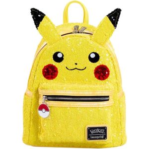 Loungefly - Pokemon Pikachu Mini-rugzak - Geel - Veganistisch Leer