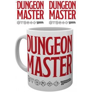 Dungeons & Dragons Mok Dungeon Master 325 Ml Keramiek Wit