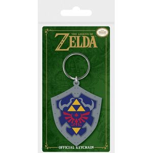 The Legend of Zelda - Hylian Shield Rubber Keychain