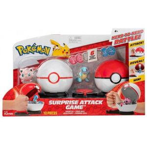 Pokemon Surprise Attack Game - Squirtle & Jigglypuff