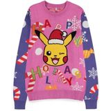 Pokémon - Pikachu Patched - Kersttrui - Katoen en Acryl