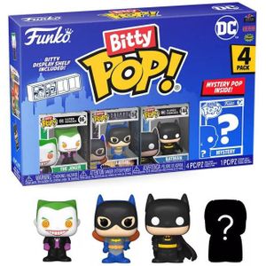 DC Funko Bitty Pop! 4-Pack: The Joker / Batgirl / Batman