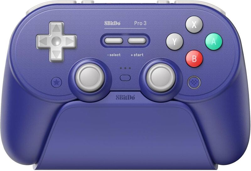 8bitdo - Pro 3 - Bluetooth Gamepad - Paars - Controller