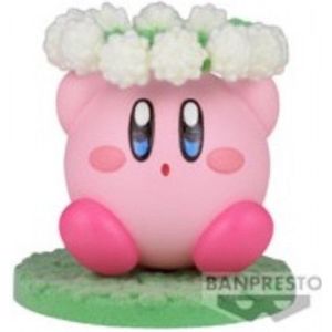 Kirby Fluffy Puffy Figure - Kirby with Flowers