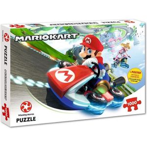 Puzzle Mario Kart - 1000 PCS (Mario Kart thema)