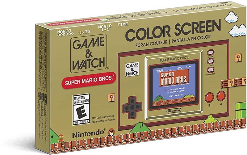 Nintendo - Game & Watch - Spelsysteem - Goud - Super Mario Bros