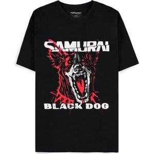 Cyberpunk 2077 - Black Dog Samurai Men's Short Sleeved T-shirt