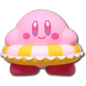 Kirby Gashapon Muteki! Suteki! Closet Figure - Floatie Kirby