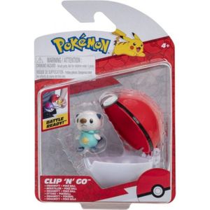 Pokemon Figure - Oshawott + Poke Ball (Clip 'n' Go)