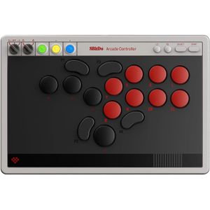 8BitDo - Arcade Controller - Zwart - Compatibel met Nintendo Switch en Windows