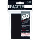 Ultra Pro - Deck Protector Sleeves Zwart (Matte) (50 stuks)