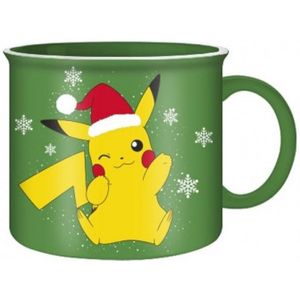 Pokemon - Pikachu Snowflake Holiday Camper Mug