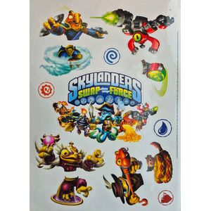 Skylanders Swap Force - Promo Stickers Sheet