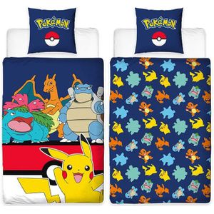 Pokemon Dekbedovertrek - Pokemon Blue