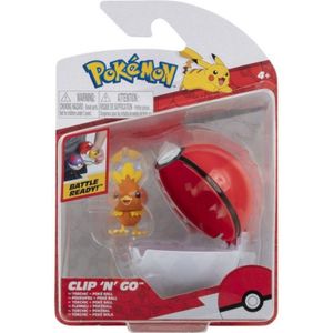 Pokemon Figure - Torchic + Poke Ball (Clip 'n' Go)