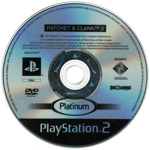 Ratchet & Clank 2 (platinum)(losse disc)