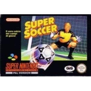 Super Soccer (verpakking Duits, game Engels)