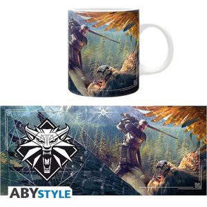 The Witcher Mug - Geralt and the Griffon