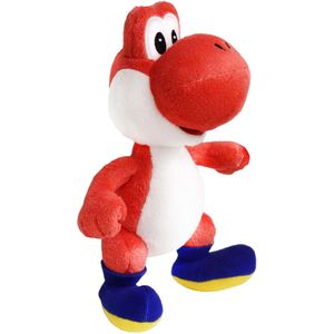 Super Mario - Standing Yoshi Pluche (Rood)