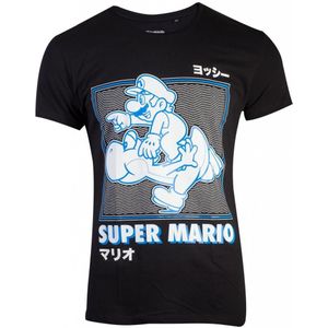 Nintendo - Super Mario Running With Yoshi Men's T-Shirt