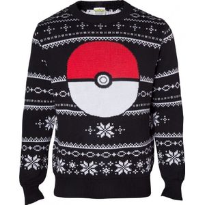 Pokemon - Knitted Pokeball Christmas Sweater