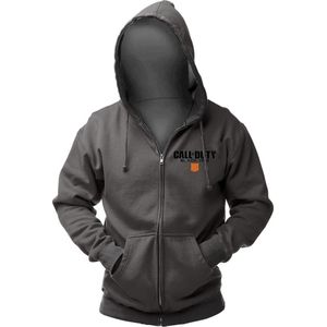 PUBG Zip-up Hoodie Logo Black