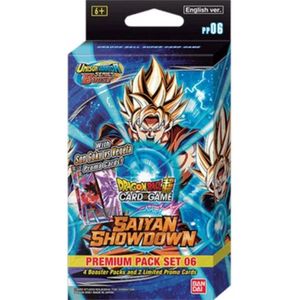 Dragon Ball Super TCG Saiyan Showdown Premium Pack Set