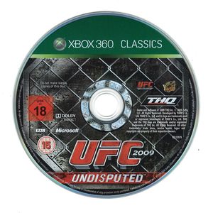 UFC 2009 Undisputed (Classics) (losse disc)