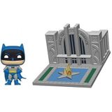 Batman 80th Anniversary Funko Pop Vinyl: Batman with the Hall of Justice