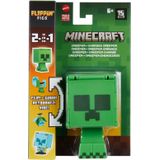 Minecraft Flippin' Figs Figure - Creeper & Charged Creeper