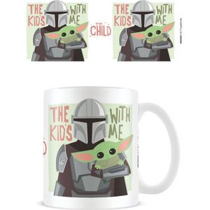 Star Wars the Mandalorian Mug - The Kid's With Me