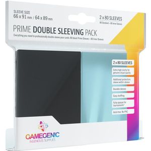 GameGenic - Double Sleeving Pack (2 x 80 stuks)