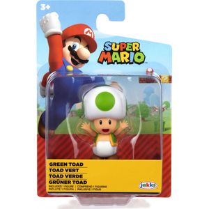 Super Mario Mini Action Figure - Green Toad