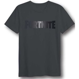 Fortnite - Foil Logo Black T-Shirt