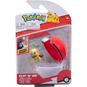 Pokemon Figure - Turtwig + Poke Ball (Clip 'n' Go)