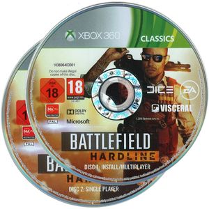 Battlefield Hardline (losse discs)