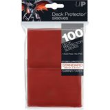 Ultra Pro - Deck Protector Sleeves Rood (Gloss) (100 stuks)