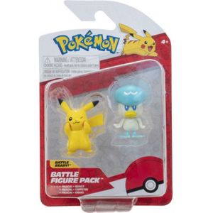 Pokemon Battle Figure Pack - Pikachu & Quaxly