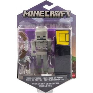 Minecraft 8cm Nether Portal Figure - Skeleton