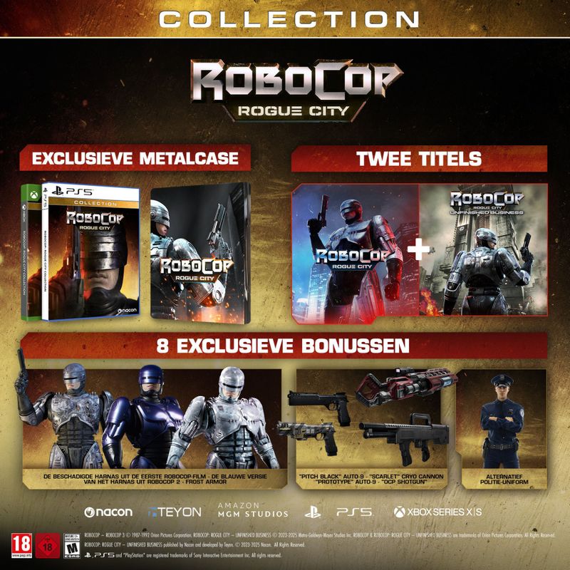 Robocop - Rogue City Collection - PlayStation 5 - First Person Shooter