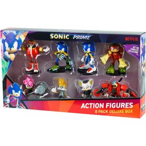 Sonic Prime Action Figures: 8 Pack Deluxe Box