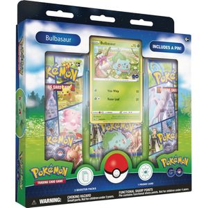 Pokemon TCG Pokémon GO Pin Box Collection - Bulbasaur