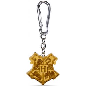 Harry Potter - Hogwarts Crest Polyresin 3D Keychain