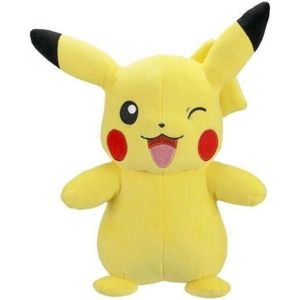 Pokemon Pluche - Blinking Pikachu (30cm)