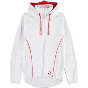 Assassin's Creed - Men's White Zipper Tech Hoodie