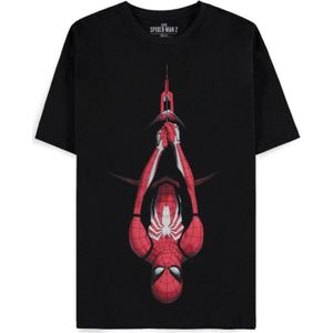 Spider-Man 2 - Hanging Black Men's Short Sleeved T-shirt