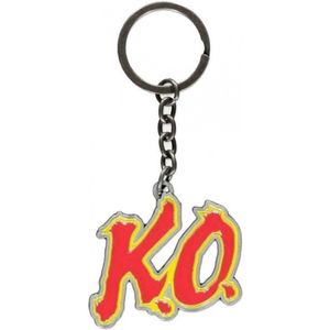 Street Fighter - KO Metal Keychain