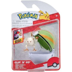 Pokemon Figure - Mankey + Nest Ball (Clip 'n' Go)
